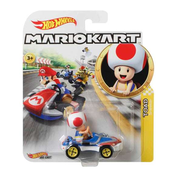 HOT WHEELS DIECAST - Mario Kart Toad Sneeker