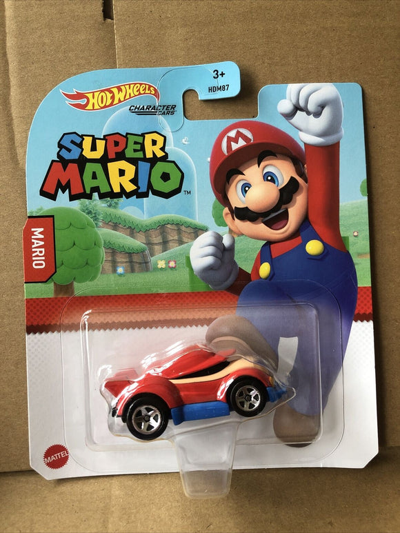 HOT WHEELS DIECAST - Character Cars Super Mario - Mario