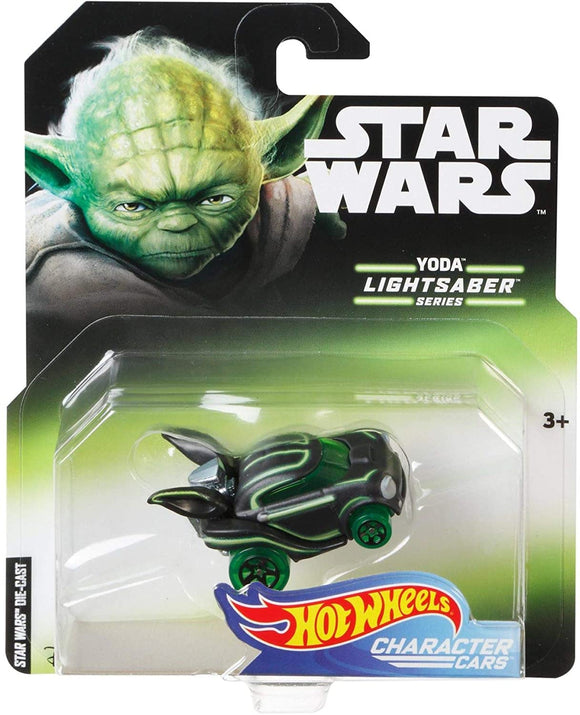 HOT WHEELS DIECAST - Star Wars Lightsaber Yoda