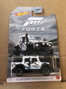 HOT WHEELS DIECAST - Forza Motorsport 15 Land Rover Defender Double Cab