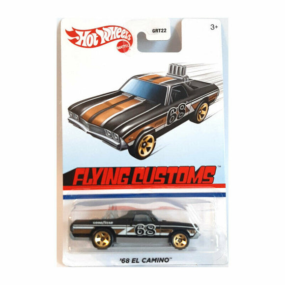 HOT WHEELS DIECAST - Flying Customs 68 El Camino