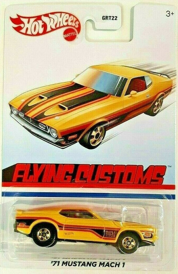 HOT WHEELS DIECAST - Flying Customs 71 Mustang Mach 1