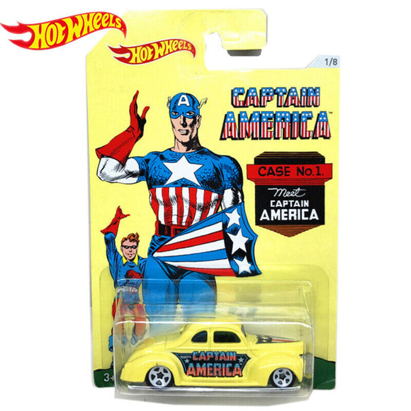 HOT WHEELS DIECAST - Captain America 40 Ford Coupe