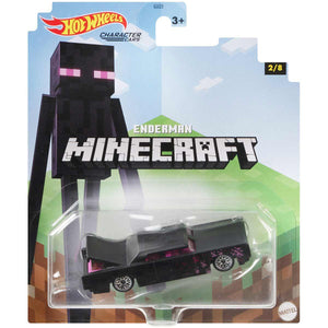 HOT WHEELS DIECAST - Character Cars Minecraft Enderman