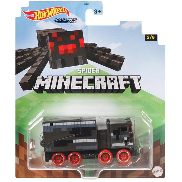 HOT WHEELS DIECAST - Character Cars Minecraft Spider