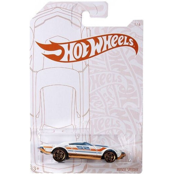 HOT WHEELS DIECAST - Pearl and Chrome Muscle Speeder