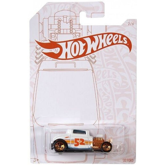 HOT WHEELS DIECAST - Pearl and Chrome 32 Ford