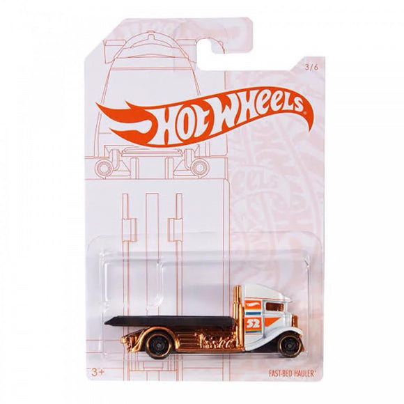 HOT WHEELS DIECAST - Pearl and Chrome Fast Bed Hauler