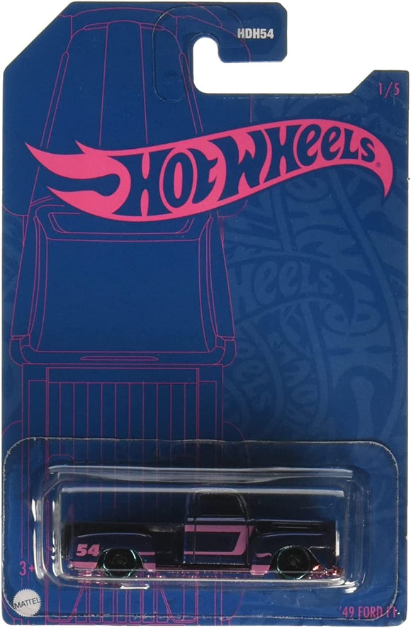 HOT WHEELS DIECAST - Blue and Pink 49 Ford F1