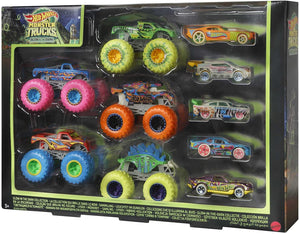 HOT WHEELS MONSTER TRUCKS - Glow in the Dark Bundle