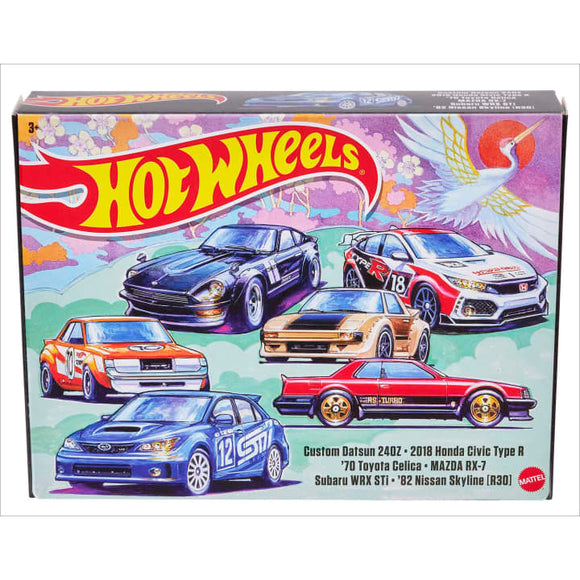 HOT WHEELS DIECAST - Japanese Culture box set of 6