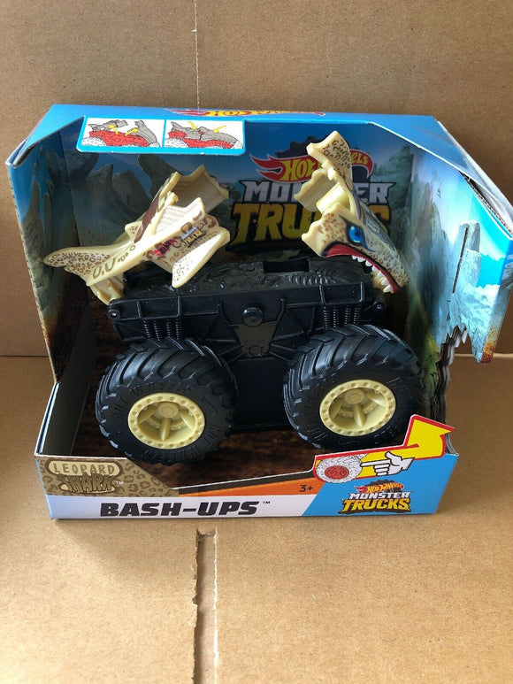 HOT WHEELS MONSTER TRUCKS Bash Ups - Leopard Shark