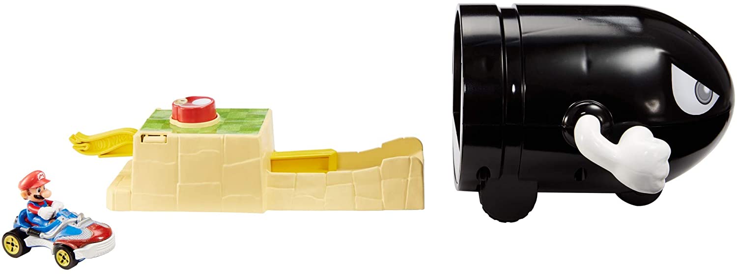 HOT WHEELS - Mario Kart Bullet Bill Playset