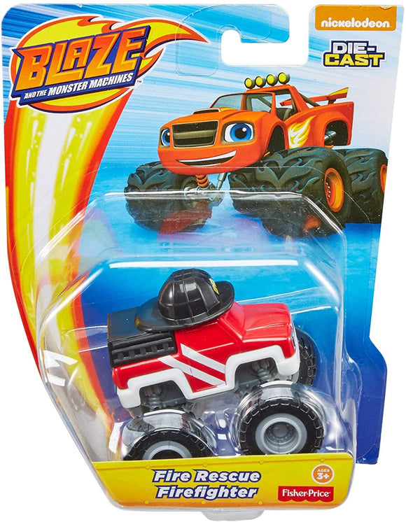 Blaze and the Monster Machines Diecast - Fire Rescue Firefighter