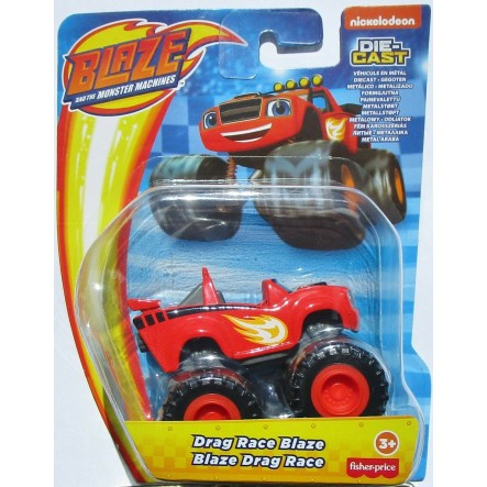 Blaze and the Monster Machines Diecast - Drag Race Blaze – Gemdans