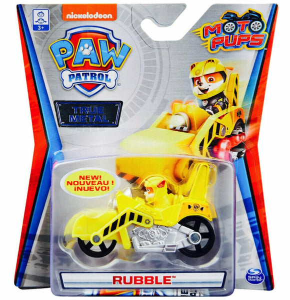 PAW PATROL True Metal - Moto Pups Rubble