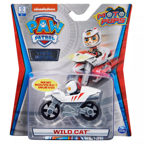 PAW PATROL True Metal - Moto Pups Wild Cat