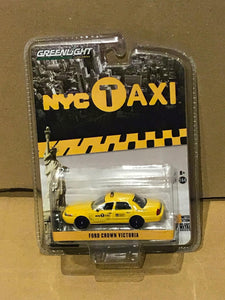 GREENLIGHT DIECAST - NYC Taxi Ford Crown Victoria