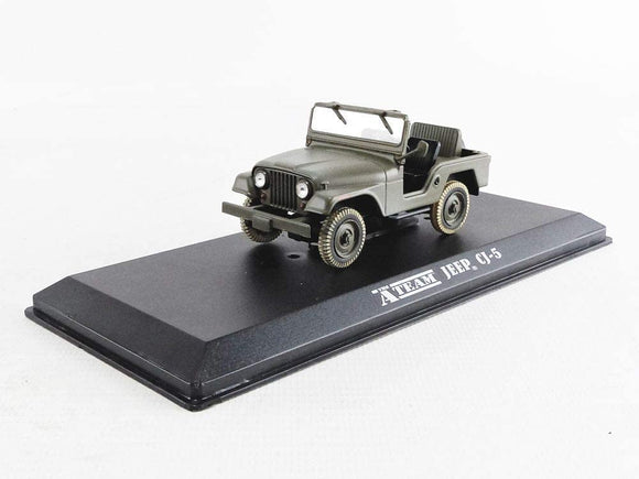 GREENLIGHT HOLLYWOOD DIECAST 1:43 Scale - The A Team Jeep CJ-5