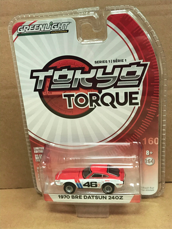 GREENLIGHT DIECAST - TOKYO TORQUE - 1970 BRE DATSUN 240Z