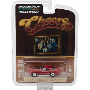 GREENLIGHT HOLLYWOOD DIECAST - Cheers 1967 Chevrolet Corvette