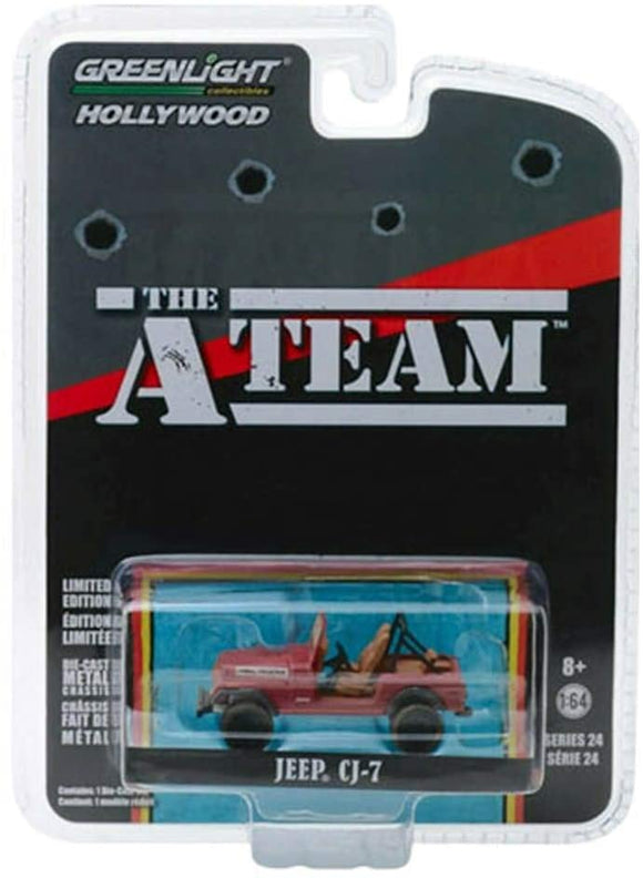 GREENLIGHT HOLLYWOOD DIECAST - A-Team Jeep CJ-7