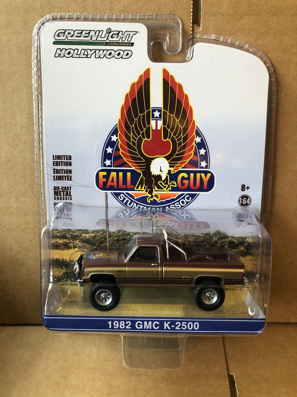 GREENLIGHT HOLLYWOOD DIECAST - Fall Guy 1982 GMC K-2500