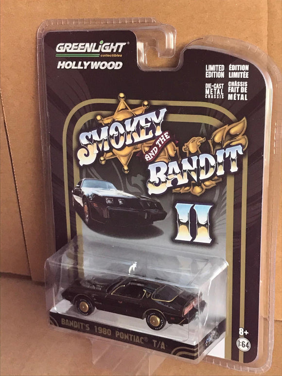 Greenlight Hollywood Diecast - Smokey And The Bandit II - Bandit's 1980 Pontiac T/A