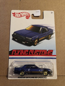 HOT WHEELS DIECAST - Flying Customs Nissan Skyline RS KDR30