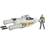 Star Wars - Y Wing Scout Bomber with Kanan Jarrus Figure