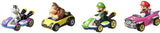 HOT WHEELS DIECAST - Super Mario Kart 4 pack