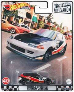 HOT WHEELS DIECAST - Boulevard Series Honda Civic EG Custom version