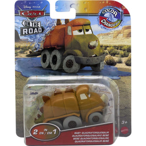 DISNEY CARS Colour Changer - On the Road - Baby Quadratorquosaur