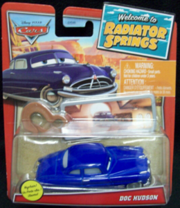 DISNEY CARS DIECAST - Welcome to Radiator Springs Doc Hudson with keychain