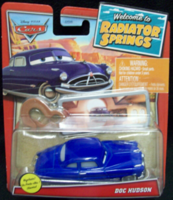 DISNEY CARS DIECAST - Welcome to Radiator Springs Doc Hudson with keychain