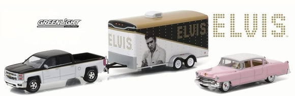 Greenlight Hollywood Diecast - Elvis Hitch and Tow Chevrolet Cadillac