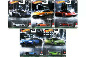 HOT WHEELS DIECAST - Car Culture Exotic Envy set of 5