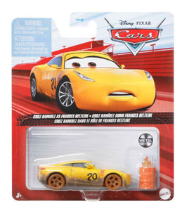 DISNEY CARS 3 DIECAST - Cruz Ramirez as Frances Beltline with Fire Can