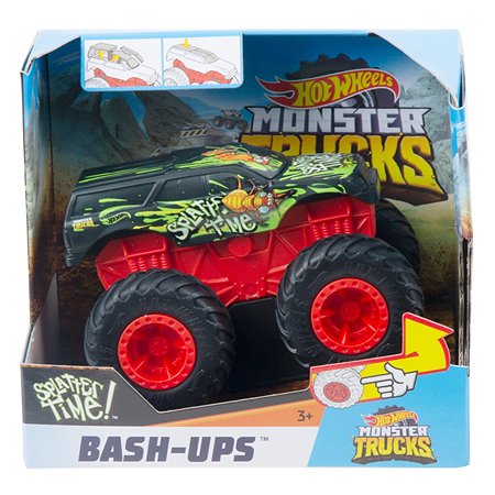 HOT WHEELS MONSTER TRUCKS Bash Ups - Splatter Time