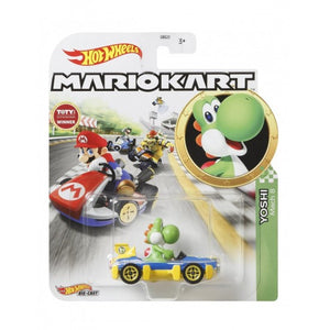 HOT WHEELS DIECAST - Mario Kart Yoshi Mach 8