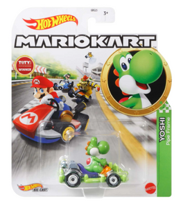 HOT WHEELS DIECAST - Mario Kart Yoshi Pipe Frame