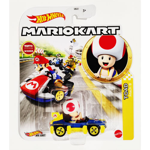 HOT WHEELS DIECAST - Mario Kart Toad Mach 8