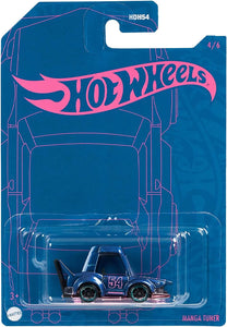 HOT WHEELS DIECAST - Blue and Pink Manga Tuner