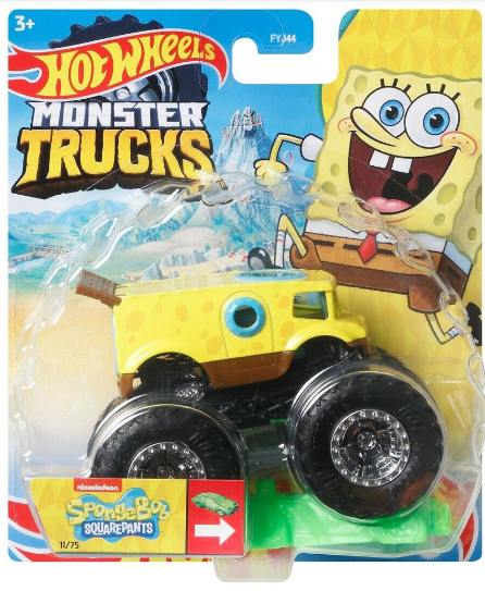 HOT WHEELS MONSTER TRUCKS - SpongeBob Squarepants