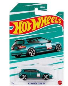 HOT WHEELS DIECAST - 92 Honda Civic EG