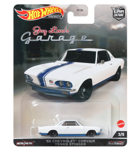 HOT WHEELS DIECAST - Jay Lenos Garage 66 Chevrolet Corvair Yenko Stinger