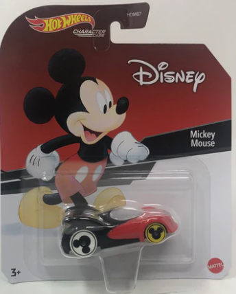 HOT WHEELS DIECAST - Character Cars Disney Mickey Mouse