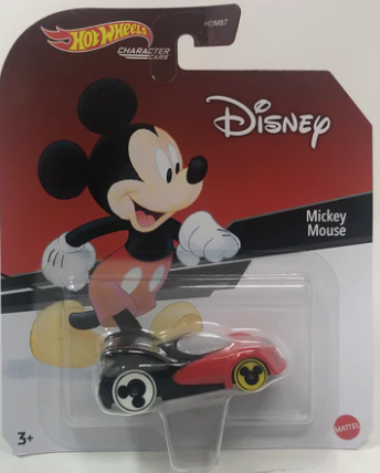 HOT WHEELS DIECAST Character Cars Disney Mickey Mouse Gemdans