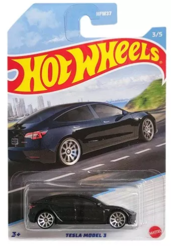 HOT WHEELS DIECAST - Luxury Sedans Tesla Model 3