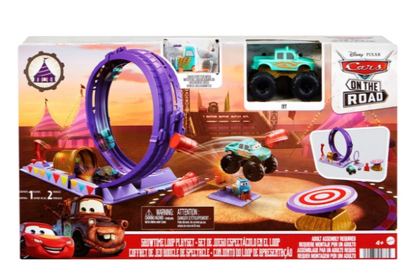 DISNEY CARS On the Road - Showtime Loop Playset